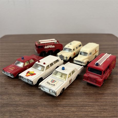 Lesney Matchbox No. 63 Rash Tender & More (Lot of Seven)