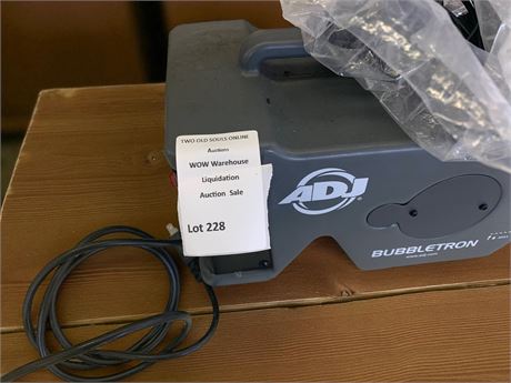 ADJ Bubbletron Portable Bubble Machine