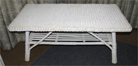 Wicker Coffee Table