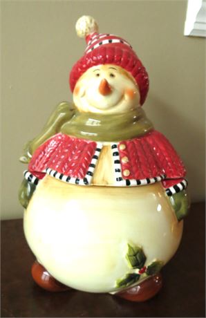 Snowman Cookie Jar