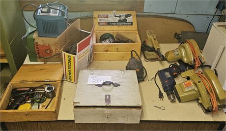 Black & Decker Circular Saw, Sander, Battery Charger, Craftsman Saws & More