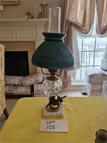 Antique Aladdin Style Student Lamp