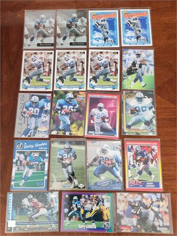 Barry Sanders Sports Cards