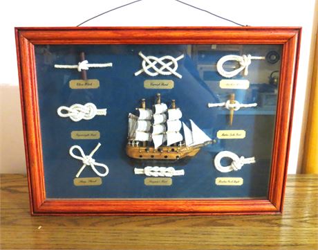 Framed Sailors Knots