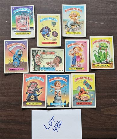 1986,87,88 Garbage Pail Kids Topps Trading Cards