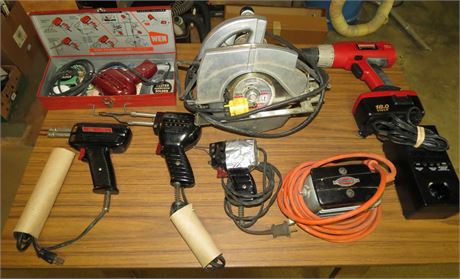 Assorted Power Tools