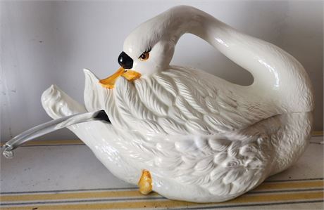 Swan Punch Bowl