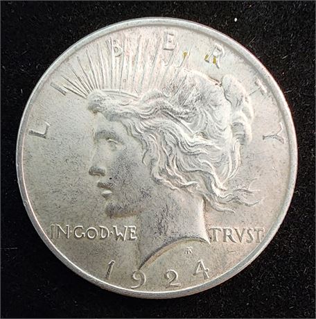 1924 Peace Silver Dollar