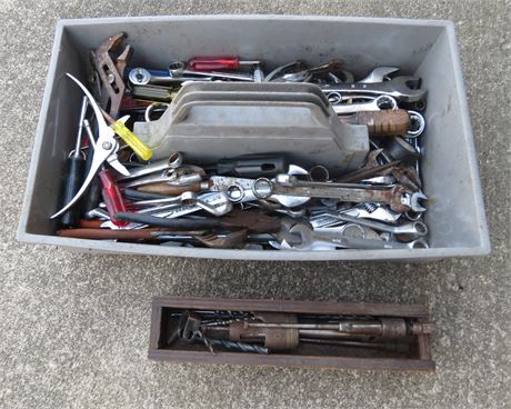 Assorted Tools: Wrenches, etc