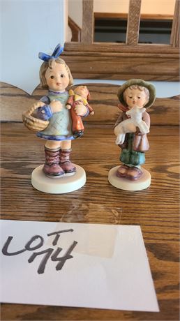 Goebel Hummel Special Edition #7 "Why Not" & Lost Sheep Figurines