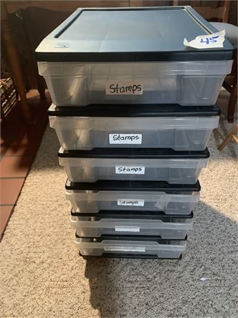 6 Drawer Plastic Storage With Wheels Made By Iris