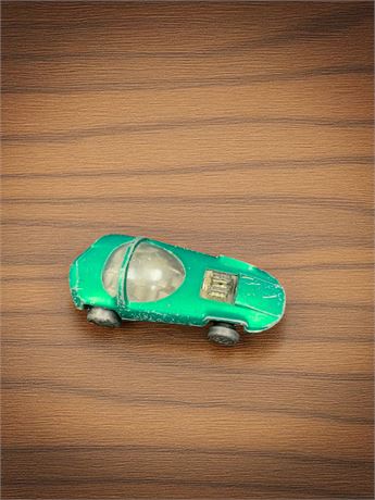 Vintage Hot Wheels Redline Green Silhouette Die-Cast Car From 1967