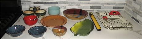 Pottery, Ceramic Dishes