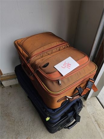 Mixed Med Size Suitcase Lot- Color & Maker Vary