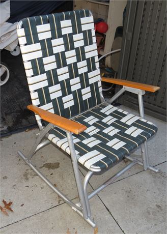 Folding Webbed Rocker