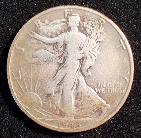 1945-D Walking Liberty Half-Dollar