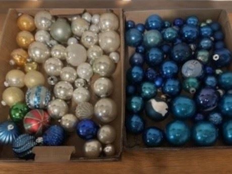Vintage Glass Christmas Ornament Lot - Rausch, Shiny Brite & More