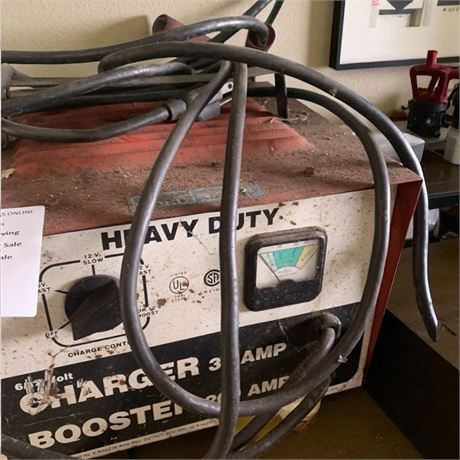 Montgomery Ward Heavy Duty Battery Charger and Booster