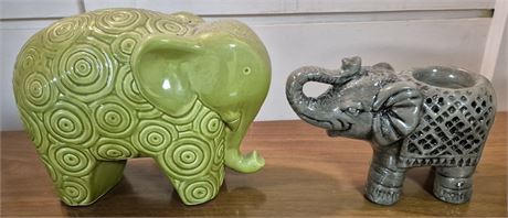 Ceramic Elephants