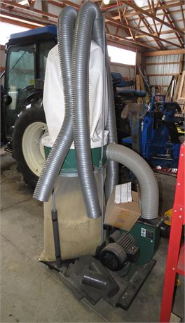 Central Machinery 2 HP Dust Collector System