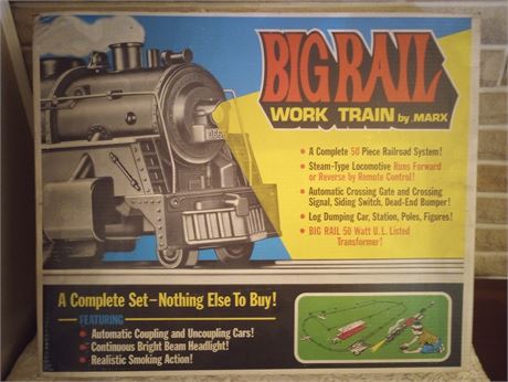 Big Rail Work Train by Marx