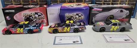 3 Jeff Gordon Cars