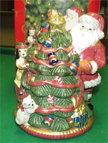 Santa Cookie Jar