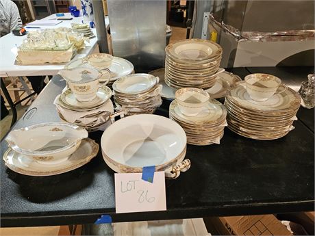 Noritake Occupied Japan China Set 70+ Pieces