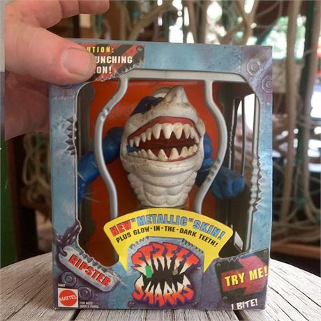 Mattel Street Sharks 30th Anniversary Ripster Action Figure