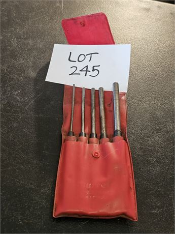 Starrett Drive Pin Punch Set