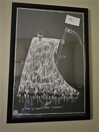 RadioHead Cincinnati Framed Poster