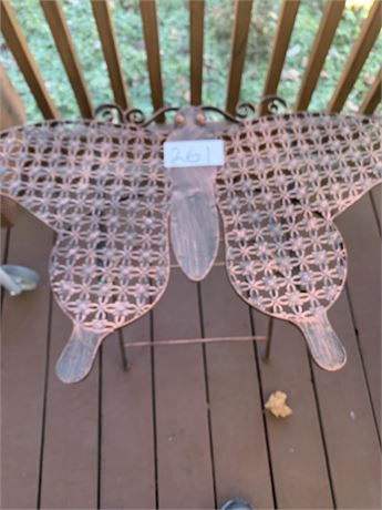 Outdoor Folding Metal Butterfly Table