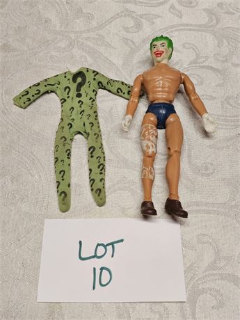 Vintage 1970's Mego Joker From "World's Greatest Superhero's" Line With Original