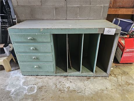 Solid Wood Vintage Desk