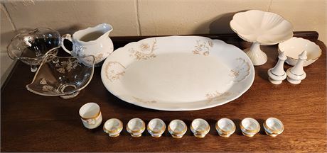 Lenox, Platter, Salt Cellars, etc