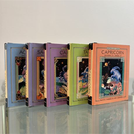 Miniature Book Lot- Astrology Gems!