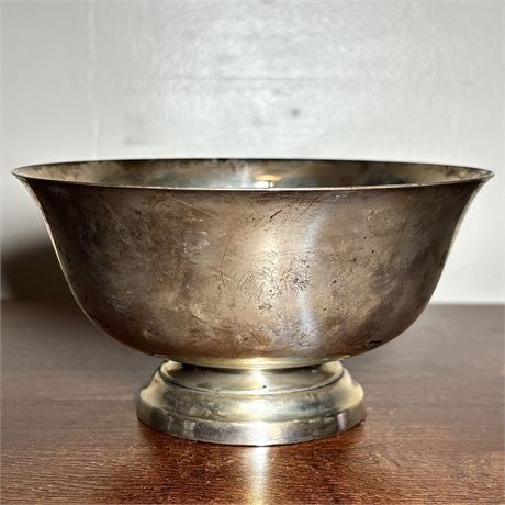 Sterling Silver 925 Footed Bowl - 157.5 Grams