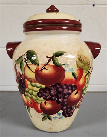 Handpainted Cookie Jar