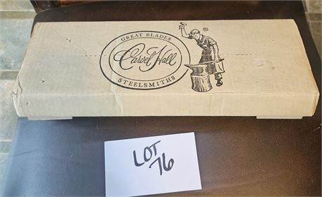 MCM Carvel Hall Stainless Knife Set With Holder & Box