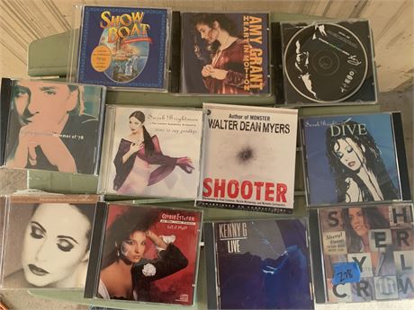 CD Lot Of 11 Barry Manilow Amy Grant Kenny G Cheryl Crow