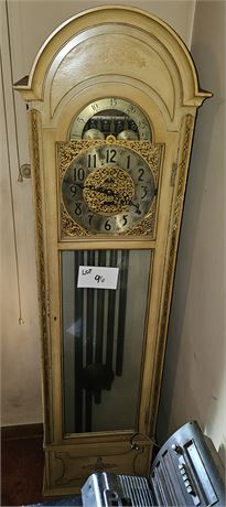 Vintage Wood Grandfather Clock