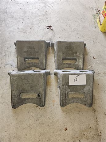 Vintage FAL Wheel Tire Stops