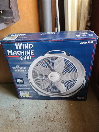 Lasko Wind Machine 3300 Fan in Box
