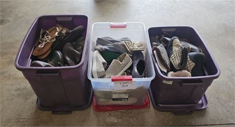 Totes Full Of Ladies Size 10 Shoes & Boots- Style, Maker & Color Vary