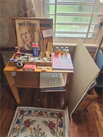 Art Supplies- Oil Colors, Oils, Pallets, Canvas, Sketch Paper & Much More