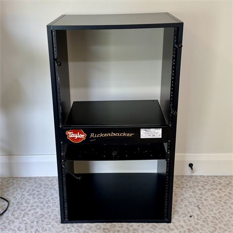 Cabinet with Customizations for Studio/Electric Components - 20.5. x 16 x 36.5"T