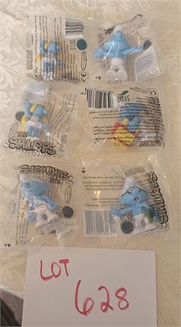 Vintage Schleich Peyo Mixed Smurf Figurines 80's Original PVC Smurfs