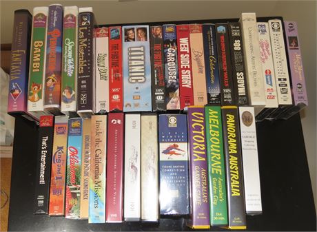 Assorted VHS Movies