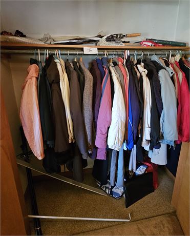 Closet Cleanout - Fall/Winter Coats London Fog, LL Bean, Jones New York, & More