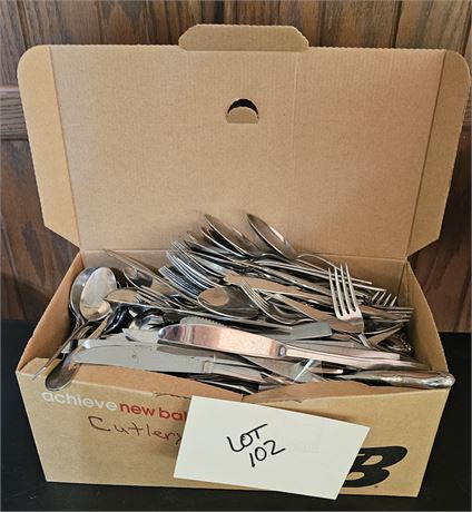 Mixed Lot Of Stainless Flatware